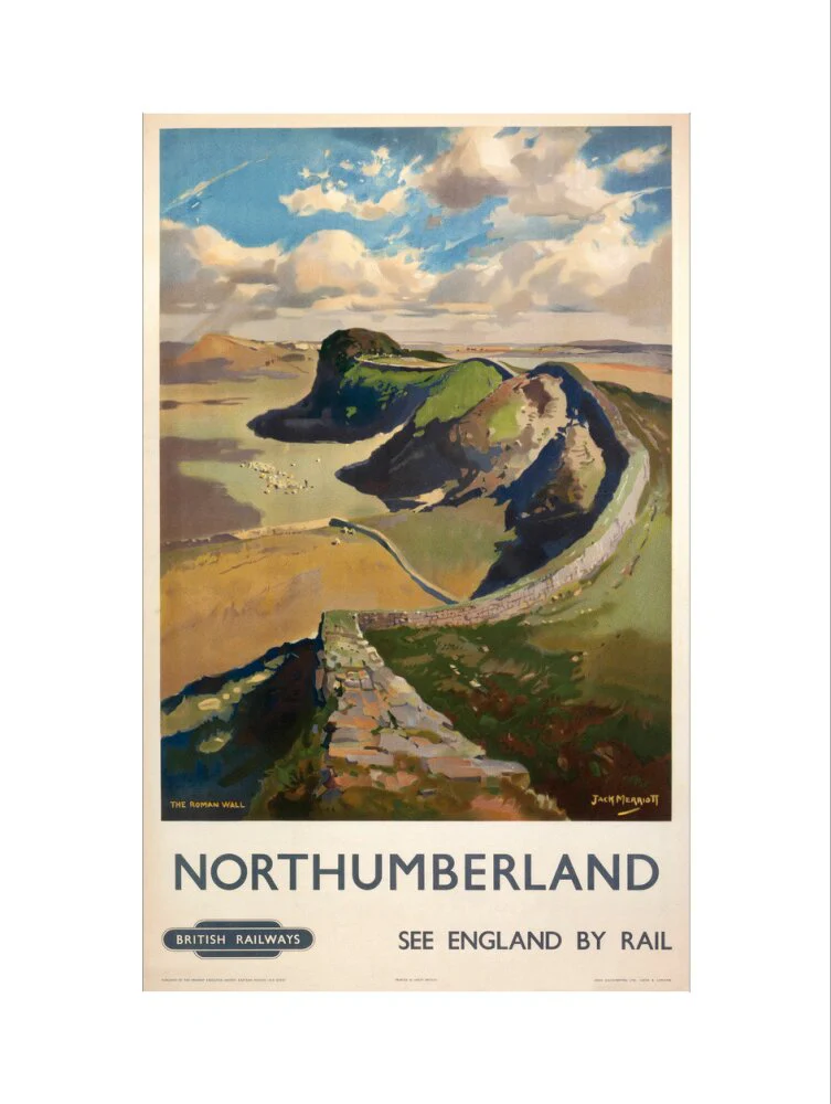 Hadrian's Wall, by Jack Merriott. 'Northumb - Image 50
