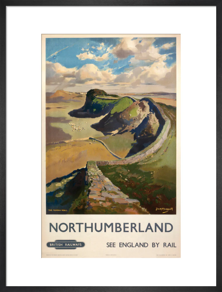 Hadrian's Wall, by Jack Merriott. 'Northumb - Image 51