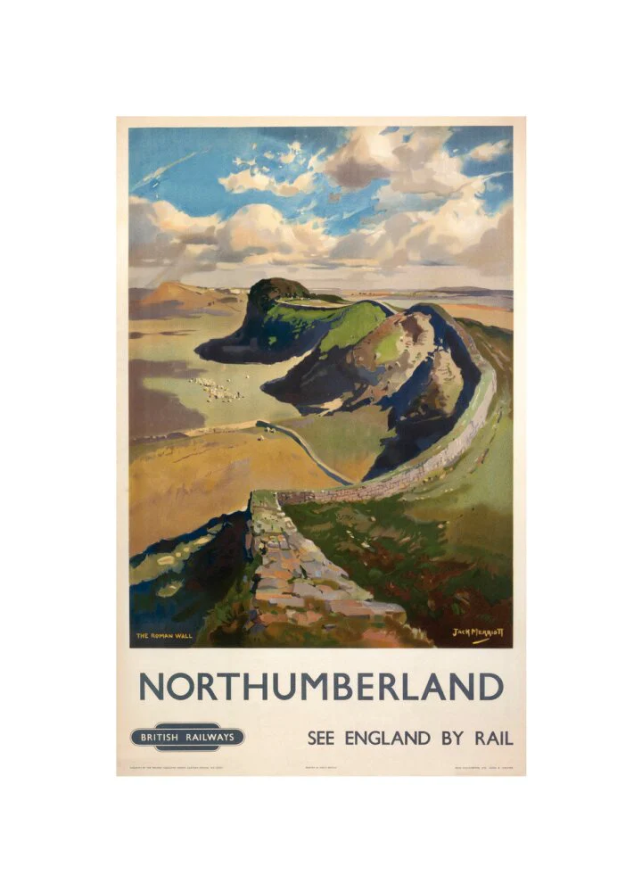 Hadrian's Wall, by Jack Merriott. 'Northumb - Image 60