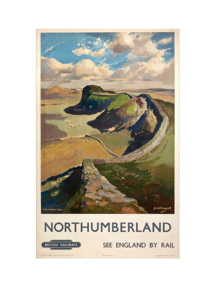 Hadrian's Wall, by Jack Merriott. 'Northumb - Image 7