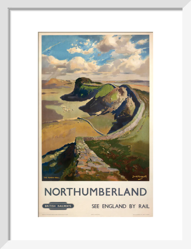 Hadrian's Wall, by Jack Merriott. 'Northumb - Image 9