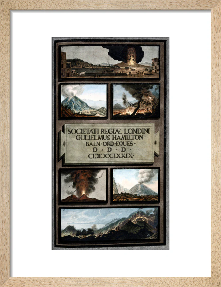 Volcanic activity on Mount Vesuvius, Kingdom of Naples, 1779. - Image 11