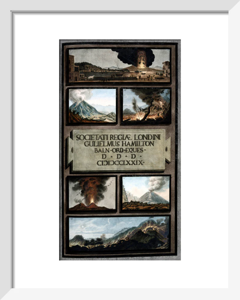 Volcanic activity on Mount Vesuvius, Kingdom of Naples, 1779. - Image 37
