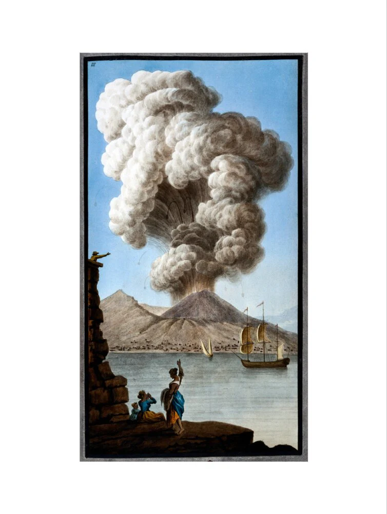 An eruption of Mount Vesuvius as seen from Posillipo, Kingdom of Naples, 9 August 1779. - Image 17
