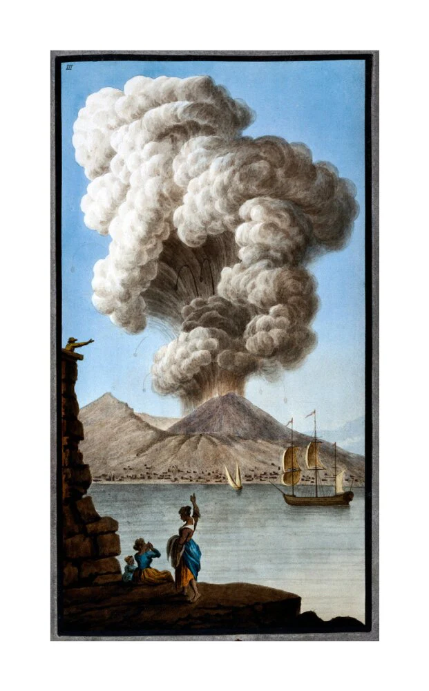An eruption of Mount Vesuvius as seen from Posillipo, Kingdom of Naples, 9 August 1779. - Image 29
