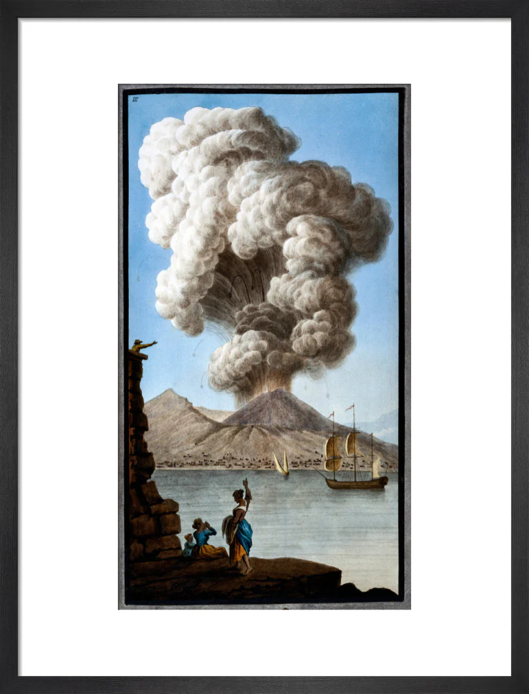 An eruption of Mount Vesuvius as seen from Posillipo, Kingdom of Naples, 9 August 1779. - Image 46