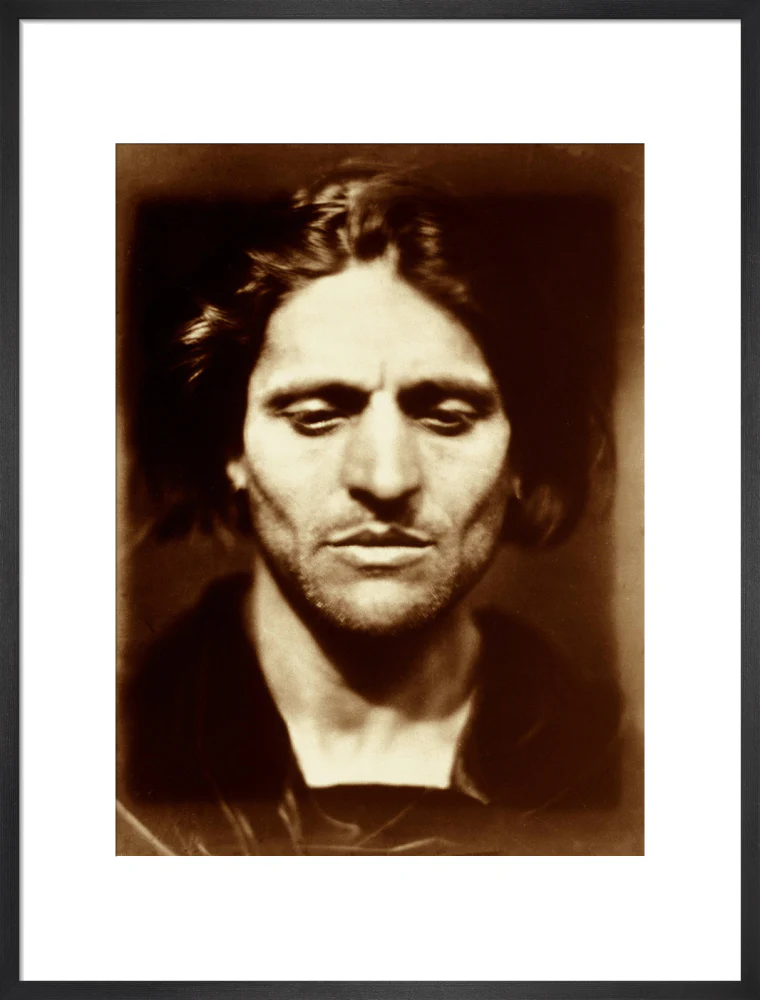 'Iago, study from an Italian' by Julia Margaret Cameron, 1867. - Image 51