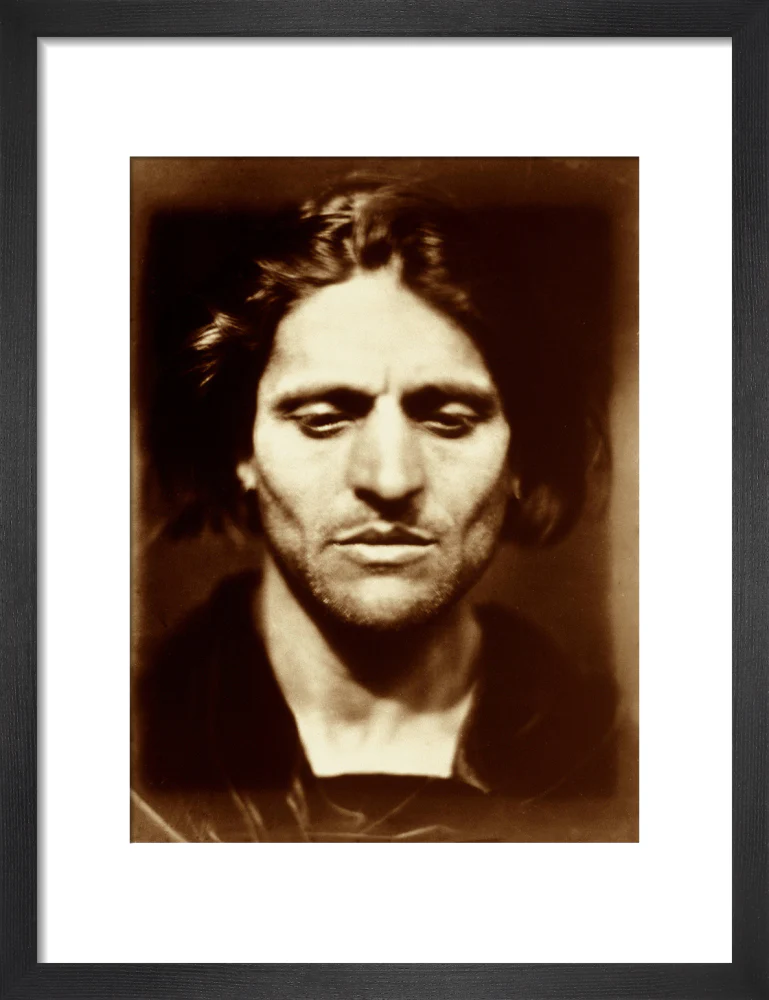 'Iago, study from an Italian' by Julia Margaret Cameron, 1867. - Image 8