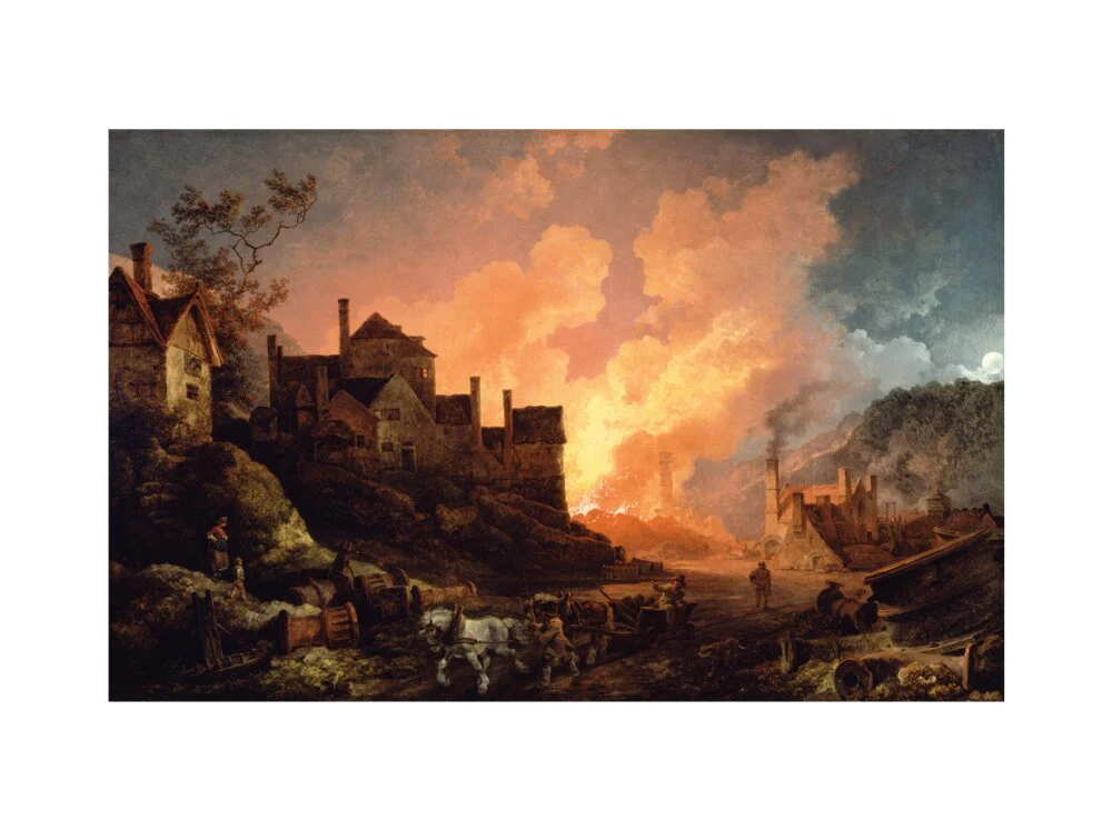 'Coalbrookdale by Night', 1801. - Image 22