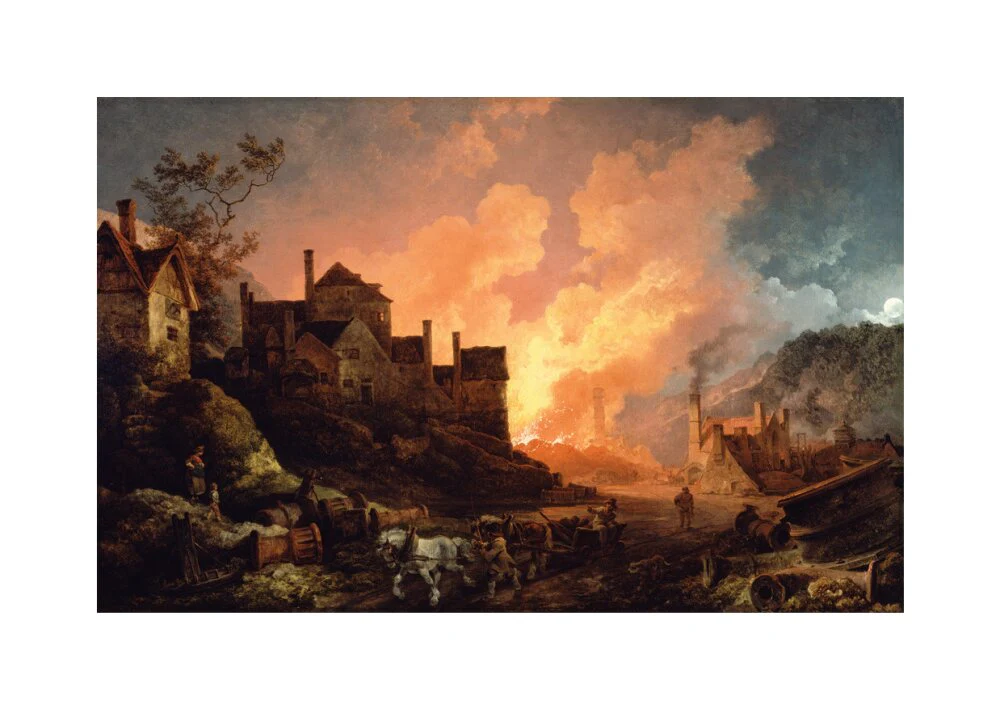 'Coalbrookdale by Night', 1801. - Image 28