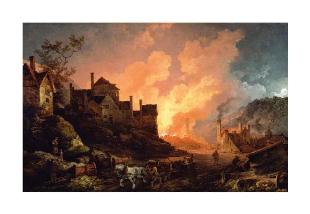 'Coalbrookdale by Night', 1801. - Image 29
