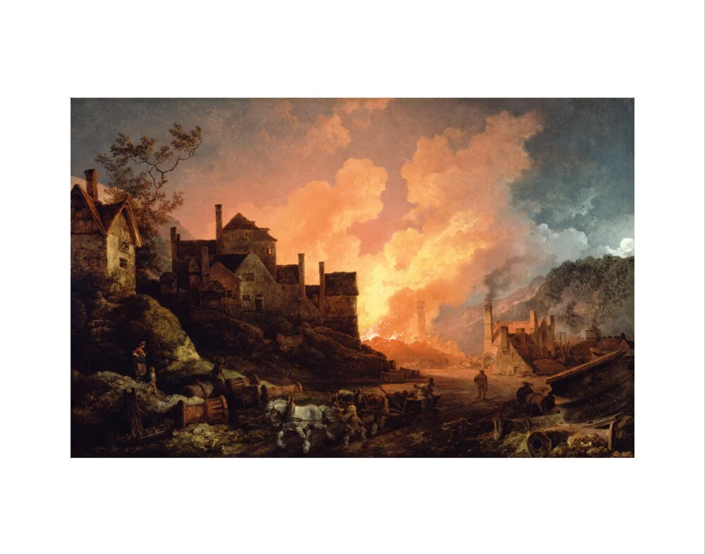 'Coalbrookdale by Night', 1801. - Image 35