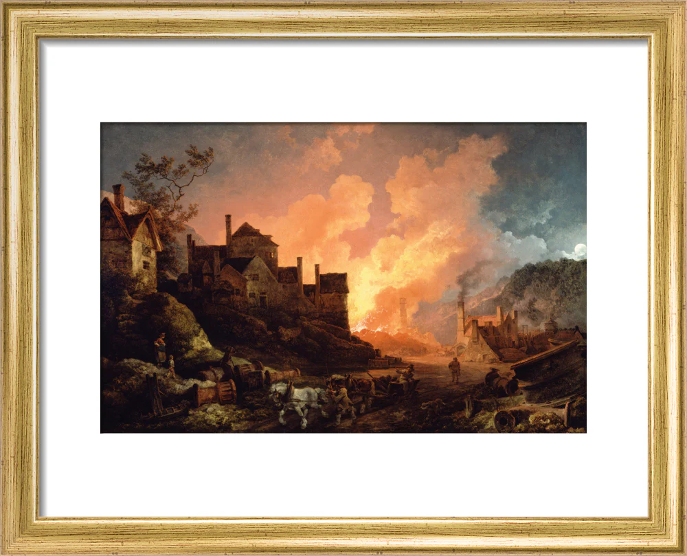 'Coalbrookdale by Night', 1801. - Image 38