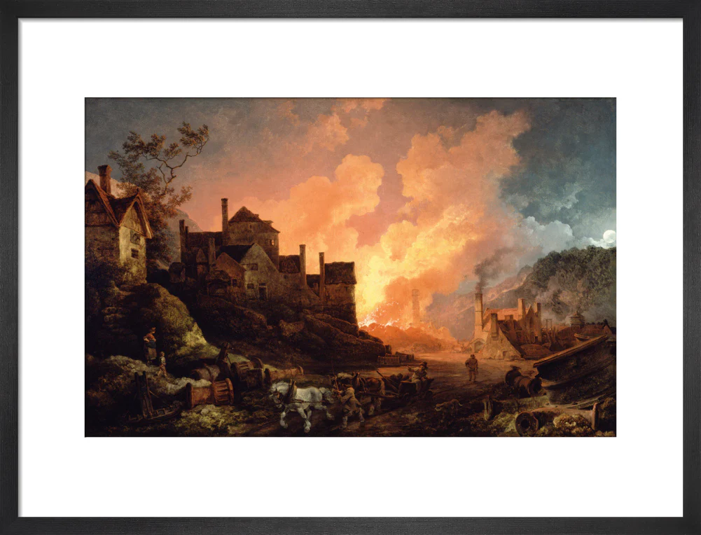 'Coalbrookdale by Night', 1801. - Image 46