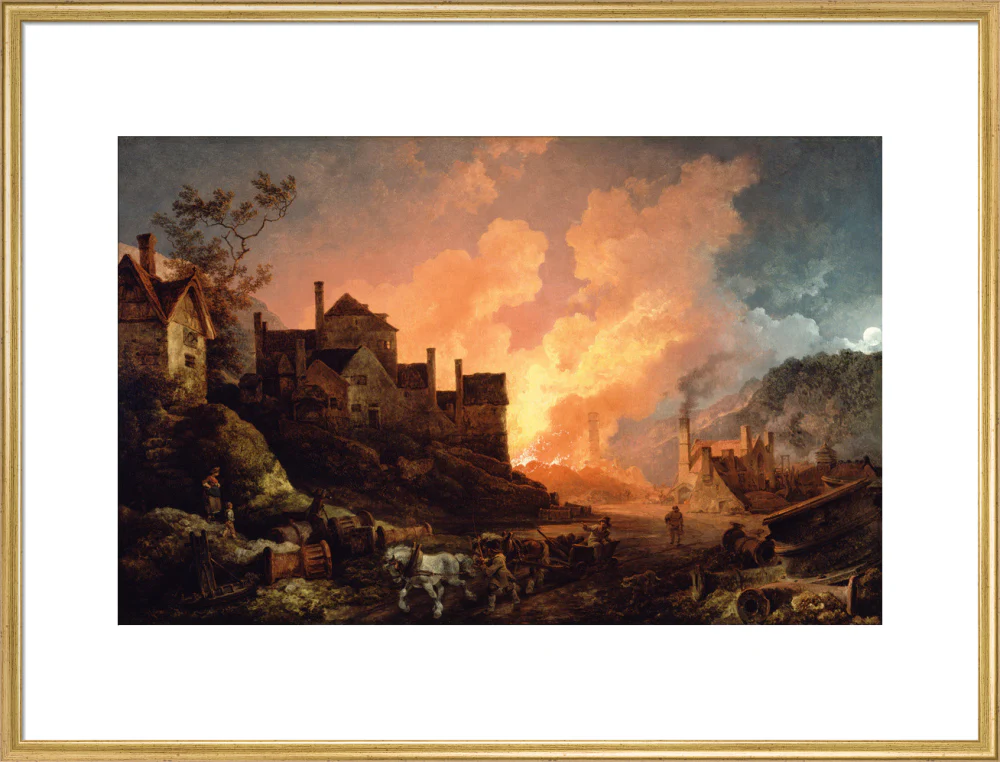 'Coalbrookdale by Night', 1801. - Image 58