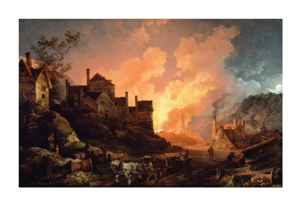 'Coalbrookdale by Night', 1801. - Image 63