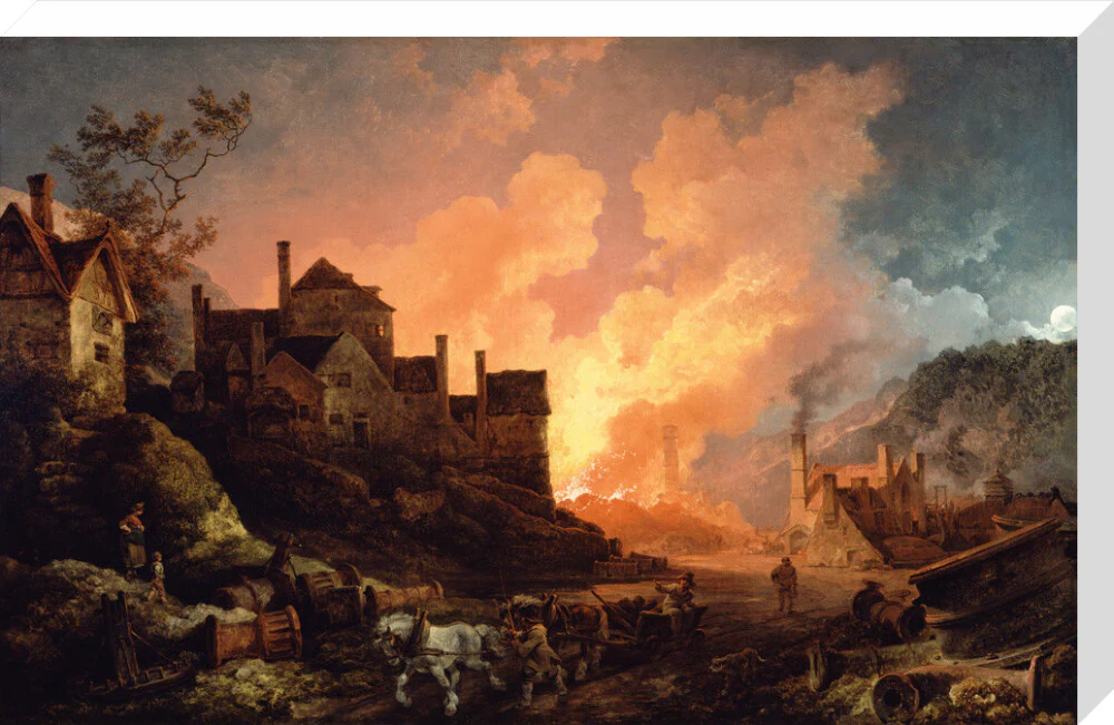 'Coalbrookdale by Night', 1801. - Image 66