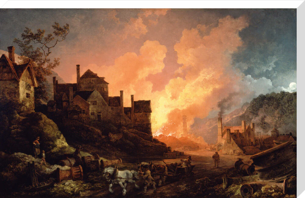 'Coalbrookdale by Night', 1801. - Image 67