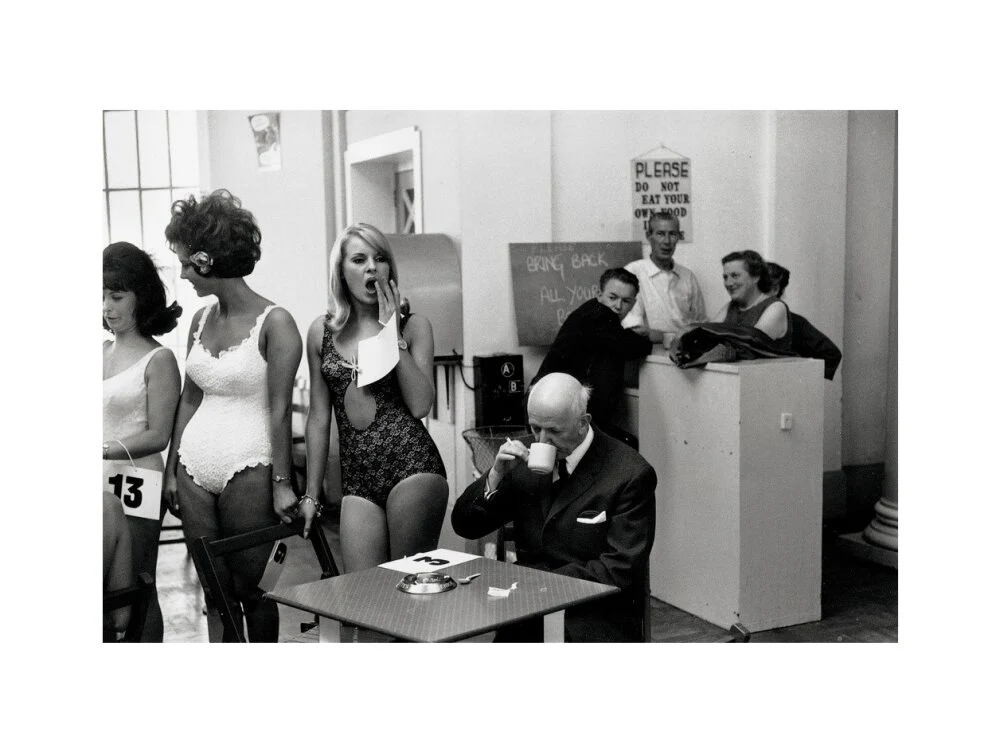 Beauty contestants, Southport, Merseyside, 1967. - Image 50