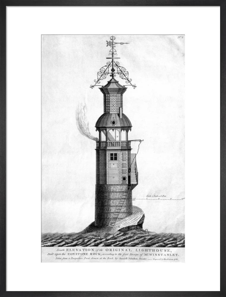 The original Eddystone lighthouse, 1699. - Image 18