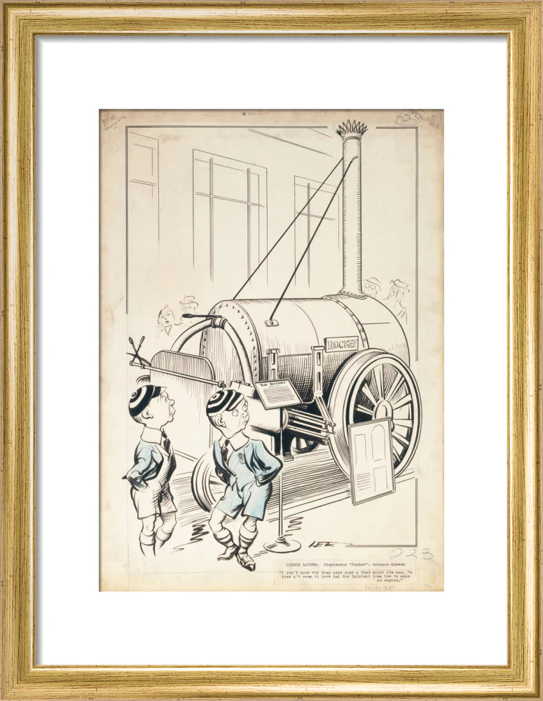 London Laughs - 'Stephenson's Rocket, Science Museum', 1935. - Image 10