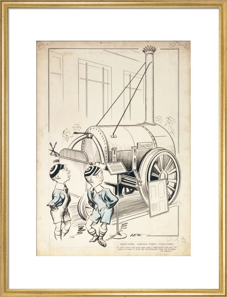London Laughs - 'Stephenson's Rocket, Science Museum', 1935. - Image 20