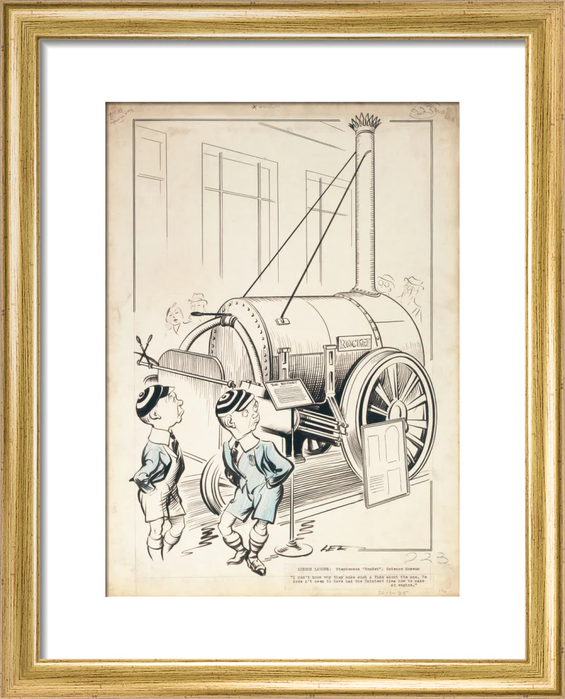 London Laughs - 'Stephenson's Rocket, Science Museum', 1935. - Image 38