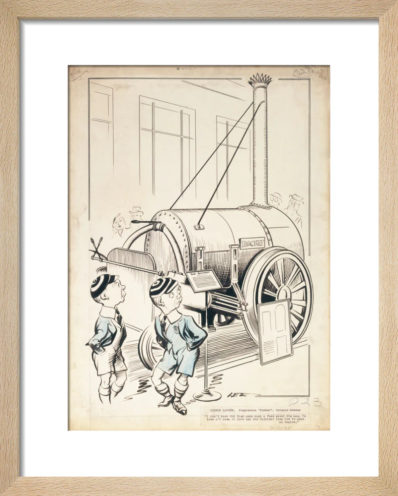 London Laughs - 'Stephenson's Rocket, Science Museum', 1935. - Image 39
