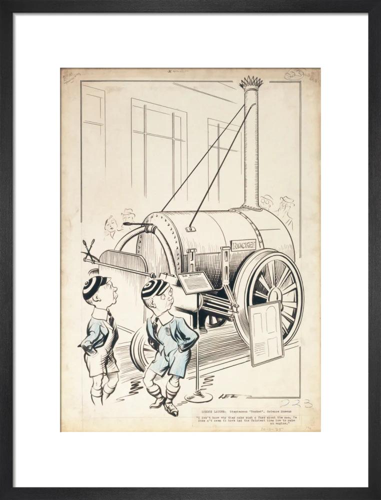 London Laughs - 'Stephenson's Rocket, Science Museum', 1935. - Image 46