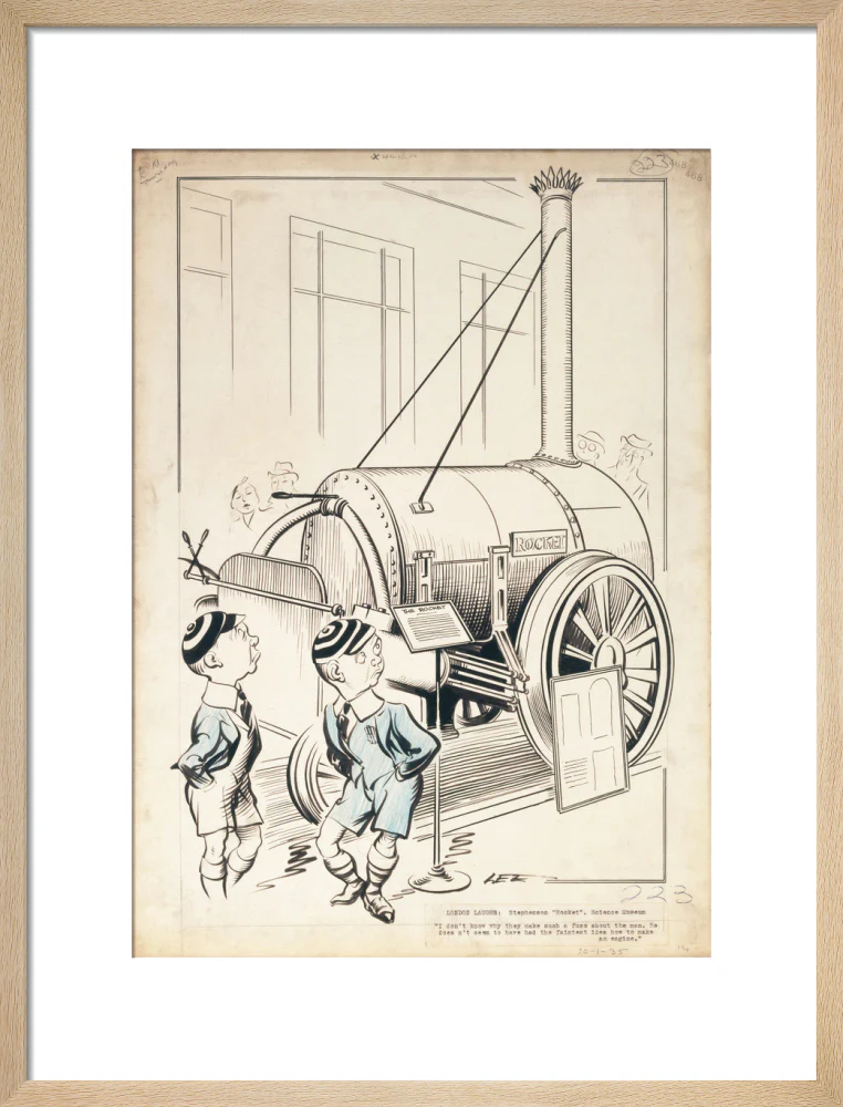 London Laughs - 'Stephenson's Rocket, Science Museum', 1935. - Image 49