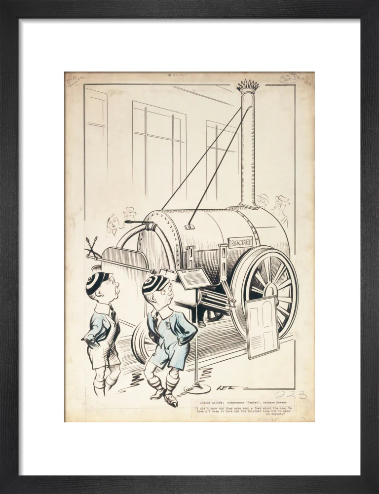 London Laughs - 'Stephenson's Rocket, Science Museum', 1935. - Image 8