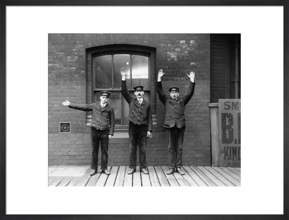 Hand signals, c 1910. - Image 18