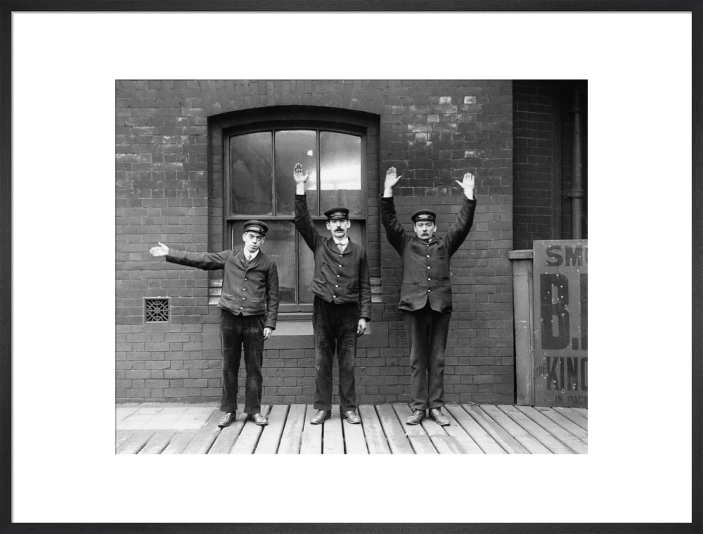 Hand signals, c 1910. - Image 23