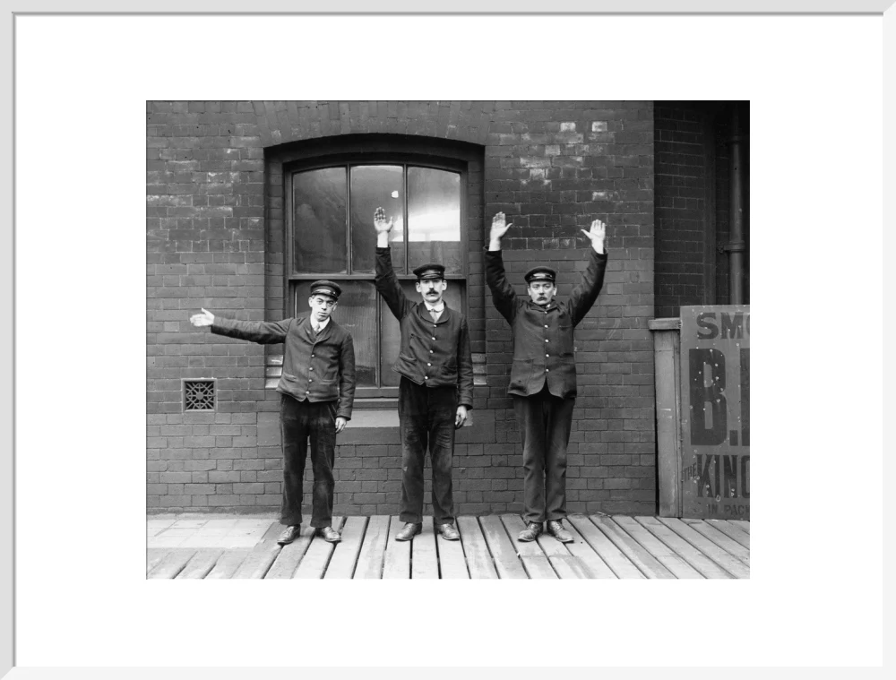 Hand signals, c 1910. - Image 24