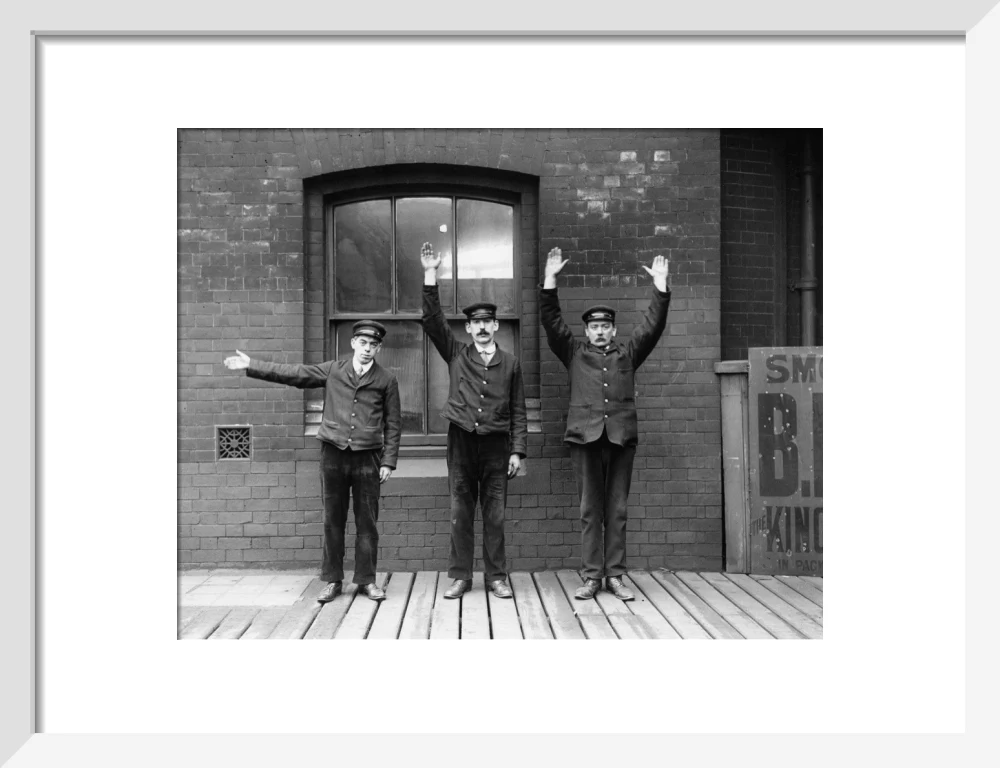 Hand signals, c 1910. - Image 42