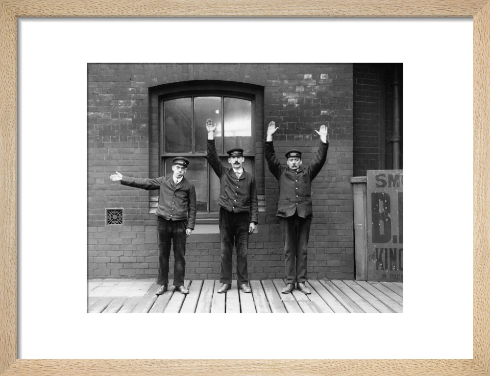 Hand signals, c 1910. - Image 44