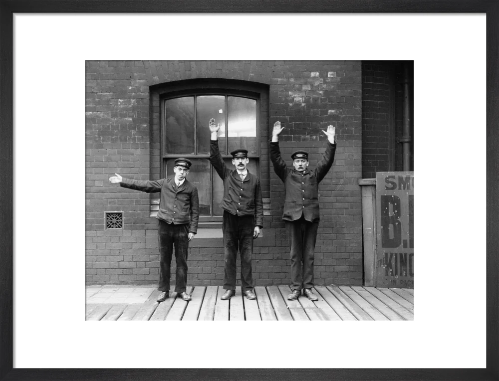 Hand signals, c 1910. - Image 46
