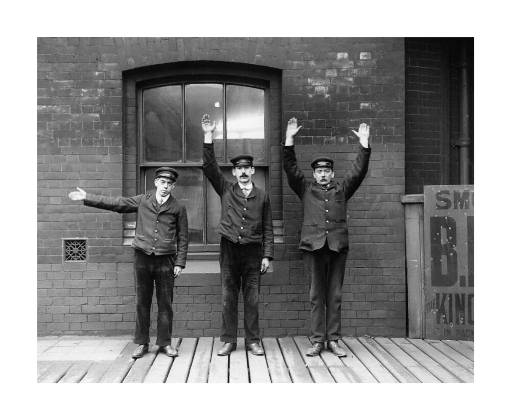 Hand signals, c 1910. - Image 62