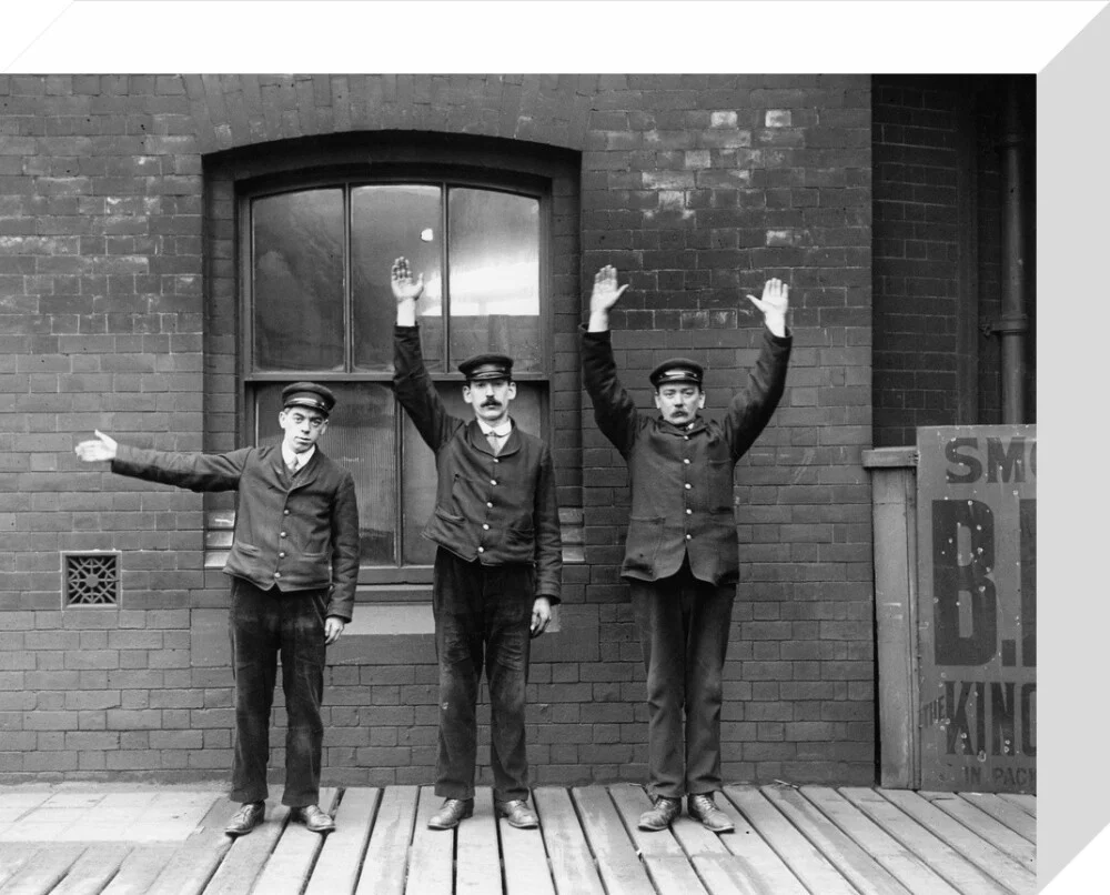 Hand signals, c 1910. - Image 64