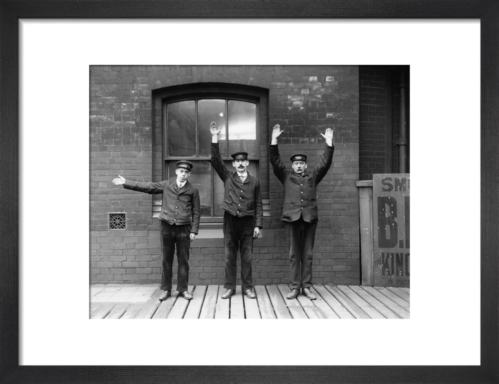 Hand signals, c 1910. - Image 8