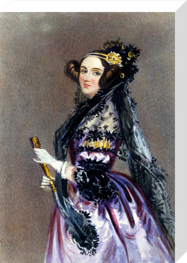 Ada King, Countes of Lovelace, 1840. - Image 32