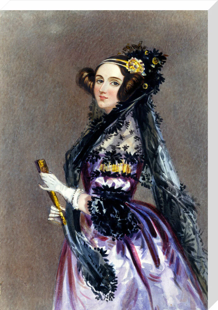 Ada King, Countes of Lovelace, 1840. - Image 33