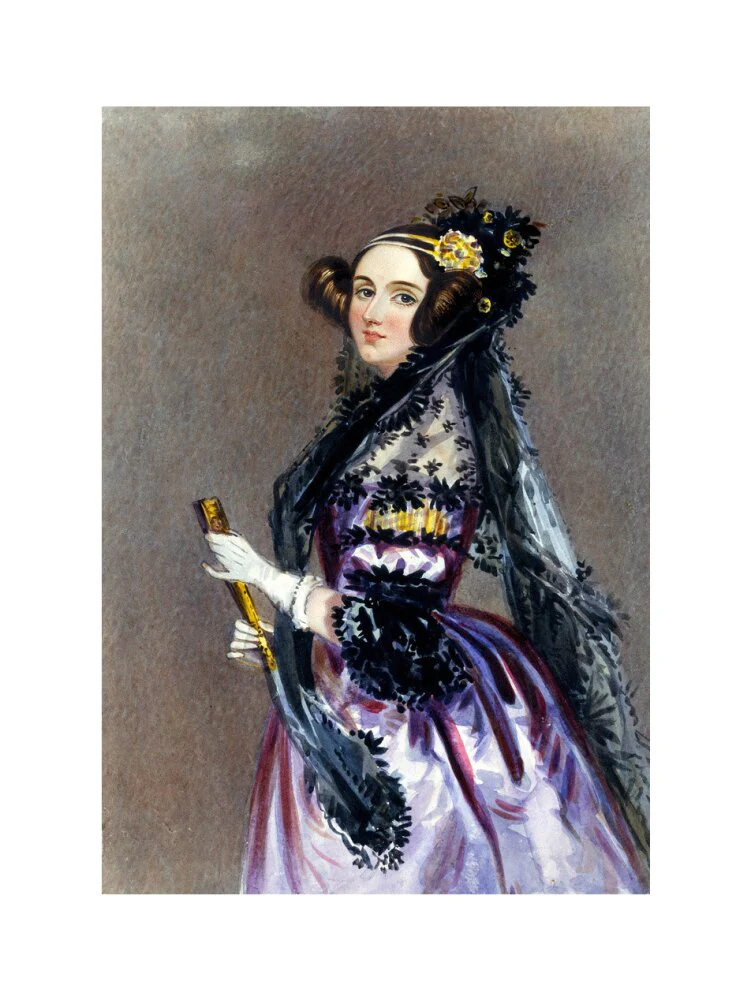 Ada King, Countes of Lovelace, 1840. - Image 40