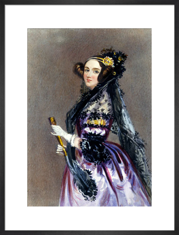 Ada King, Countes of Lovelace, 1840. - Image 51
