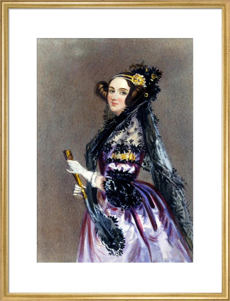 Ada King, Countes of Lovelace, 1840. - Image 53