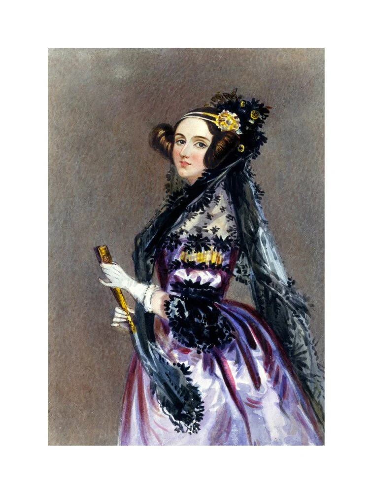 Ada King, Countes of Lovelace, 1840. - Image 61