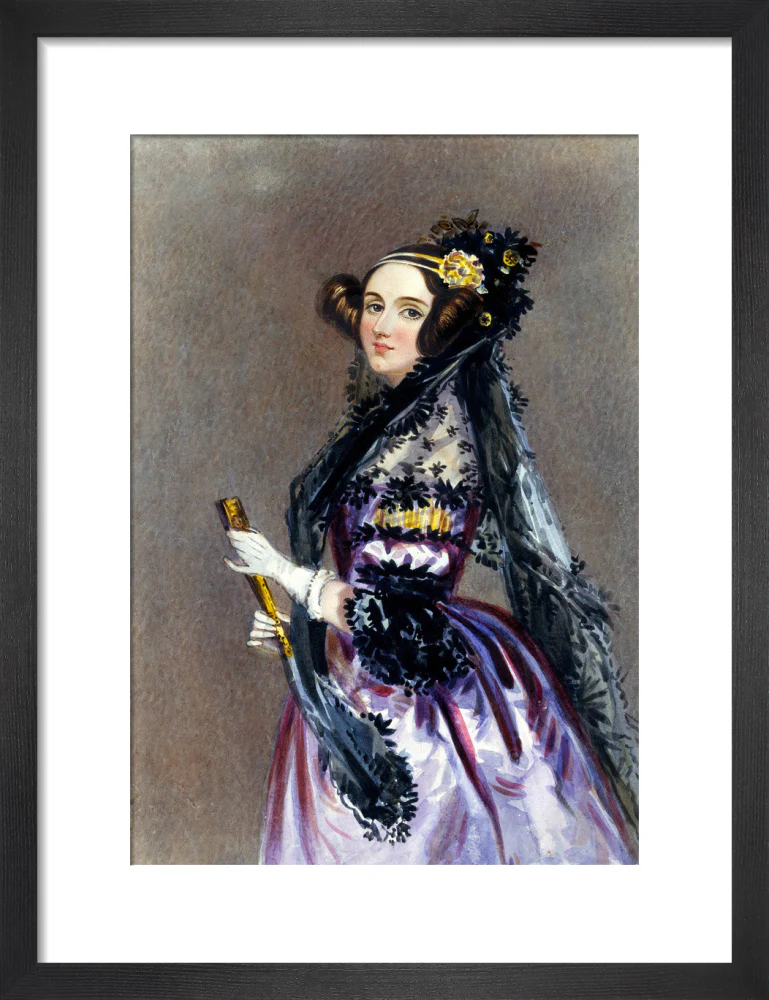 Ada King, Countes of Lovelace, 1840. - Image 8
