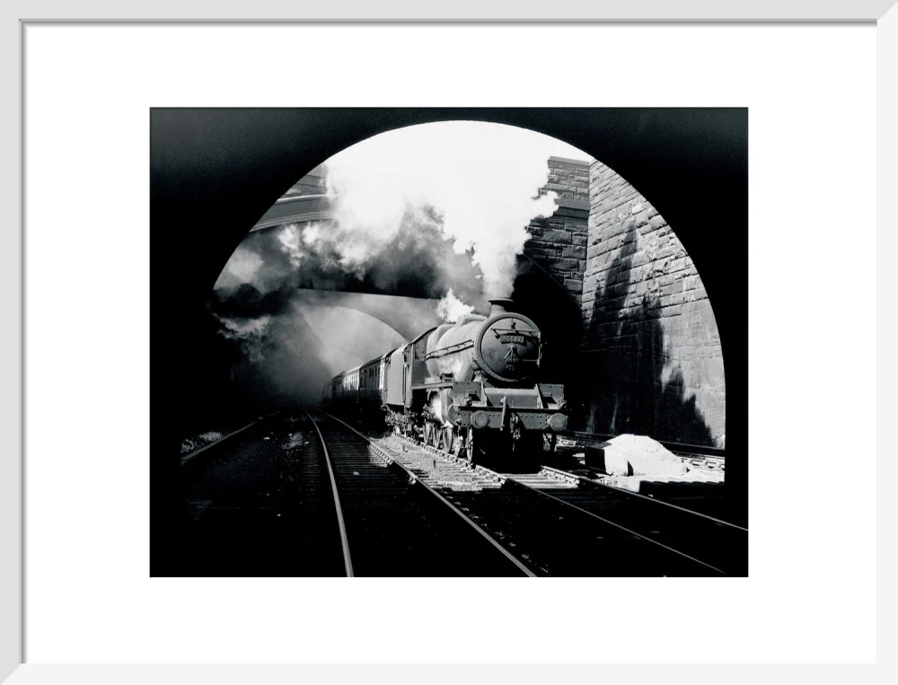 'South Australia' locomotive, Edge Hill, Liverpool, mid 1950s. - Image 14