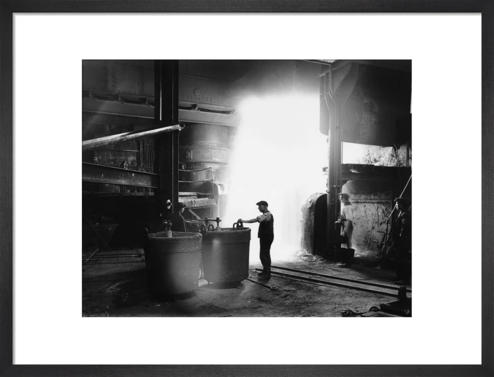 Steel foundry, 1919. - Image 13