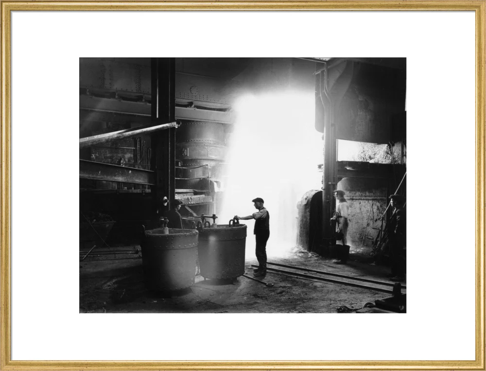Steel foundry, 1919. - Image 25